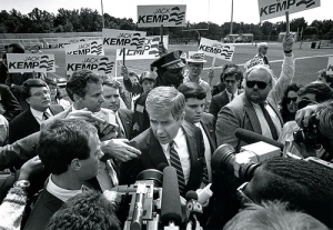 Jack Kemp 1988 in his run up to the Presidential Primaries.
