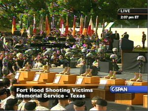 Fort Hood Memorial Service